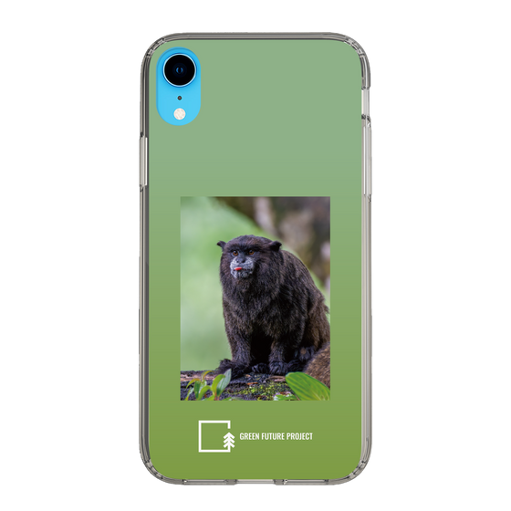 スリムプロテクションケース［ Green Future Project - Black-mantled Tamarin ］