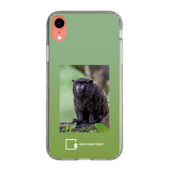 スリムプロテクションケース［ Green Future Project - Black-mantled Tamarin ］