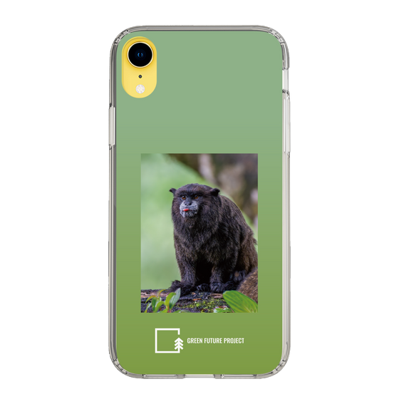 スリムプロテクションケース［ Green Future Project - Black-mantled Tamarin ］