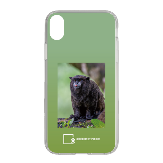 スリムプロテクションケース［ Green Future Project - Black-mantled Tamarin ］