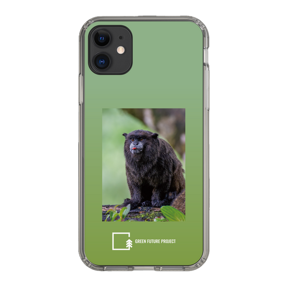 スリムプロテクションケース［ Green Future Project - Black-mantled Tamarin ］