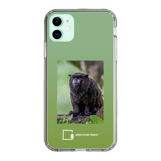 スリムプロテクションケース［ Green Future Project - Black-mantled Tamarin ］