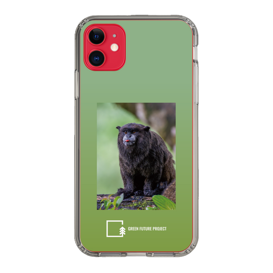 スリムプロテクションケース［ Green Future Project - Black-mantled Tamarin ］