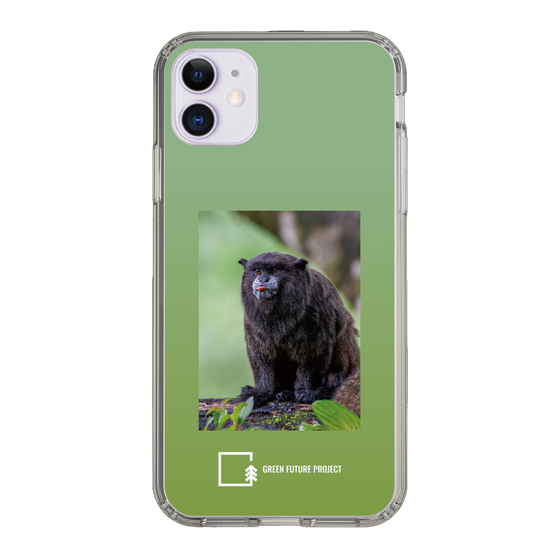 スリムプロテクションケース［ Green Future Project - Black-mantled Tamarin ］