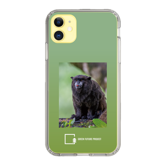 スリムプロテクションケース［ Green Future Project - Black-mantled Tamarin ］