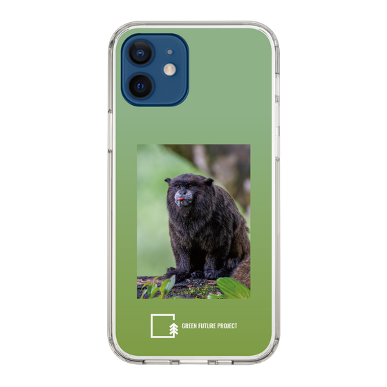 スリムプロテクションケース［ Green Future Project - Black-mantled Tamarin ］