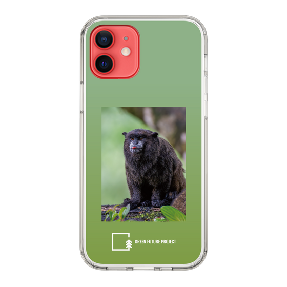 スリムプロテクションケース［ Green Future Project - Black-mantled Tamarin ］
