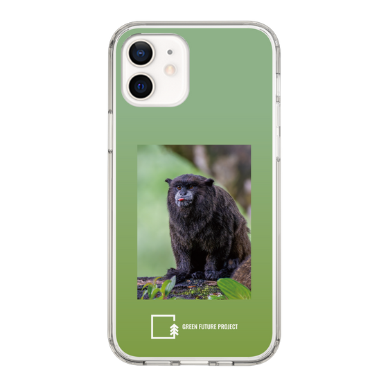 スリムプロテクションケース［ Green Future Project - Black-mantled Tamarin ］