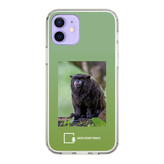 スリムプロテクションケース［ Green Future Project - Black-mantled Tamarin ］