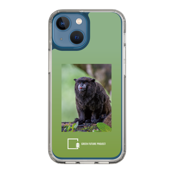 スリムプロテクションケース［ Green Future Project - Black-mantled Tamarin ］