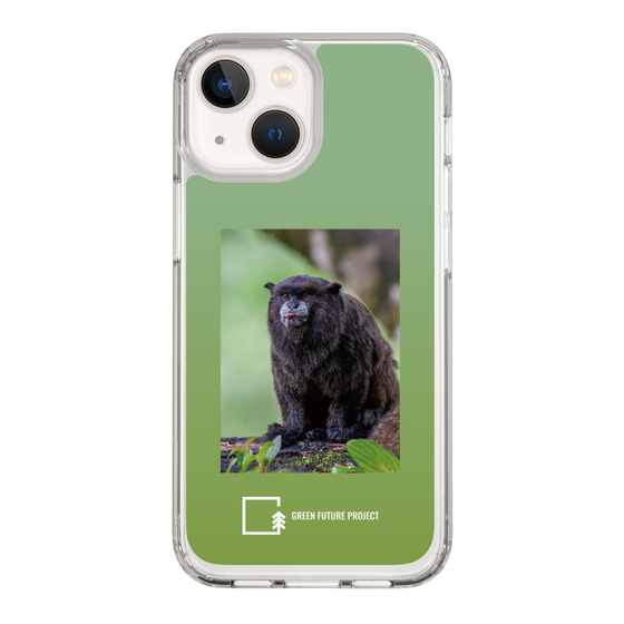 スリムプロテクションケース［ Green Future Project - Black-mantled Tamarin ］