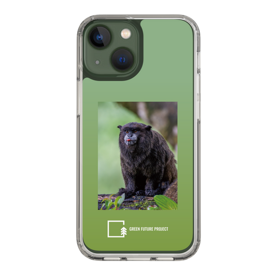 スリムプロテクションケース［ Green Future Project - Black-mantled Tamarin ］