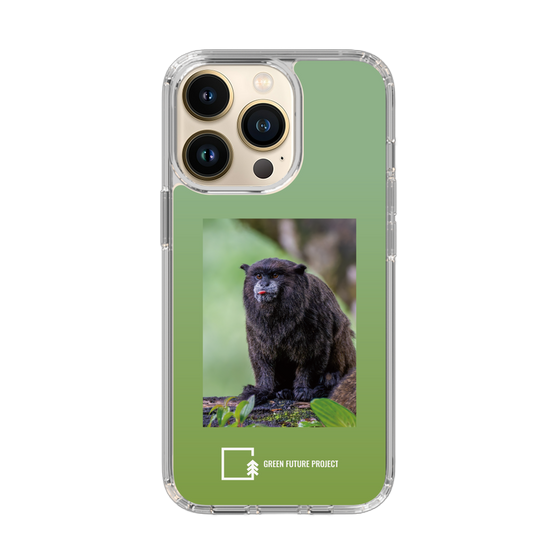 スリムプロテクションケース［ Green Future Project - Black-mantled Tamarin ］