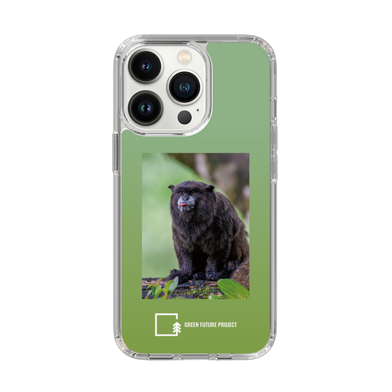 スリムプロテクションケース［ Green Future Project - Black-mantled Tamarin ］