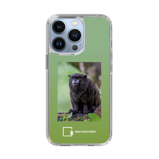 スリムプロテクションケース［ Green Future Project - Black-mantled Tamarin ］