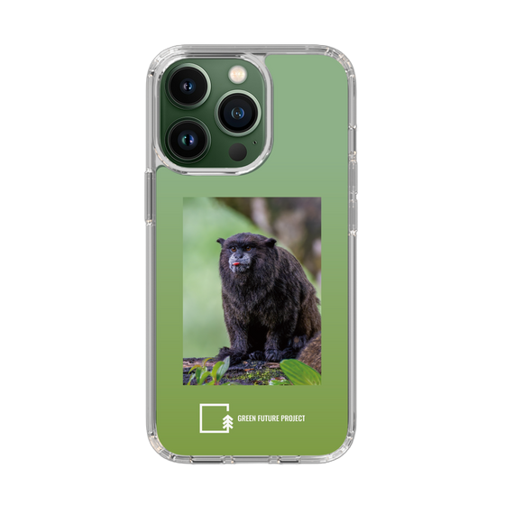 スリムプロテクションケース［ Green Future Project - Black-mantled Tamarin ］