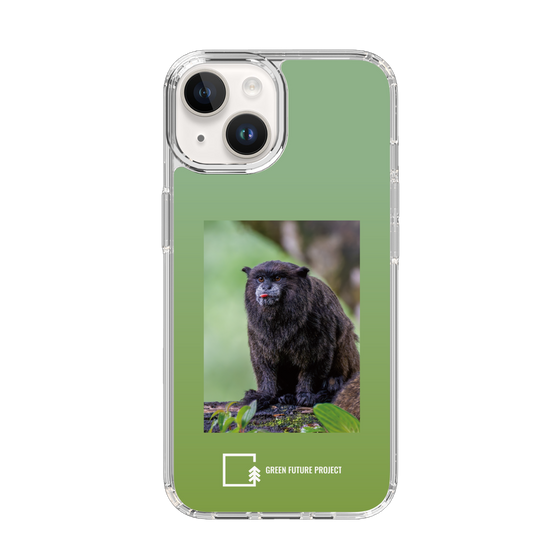 スリムプロテクションケース［ Green Future Project - Black-mantled Tamarin ］