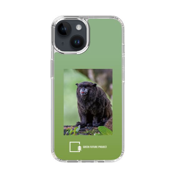 スリムプロテクションケース［ Green Future Project - Black-mantled Tamarin ］