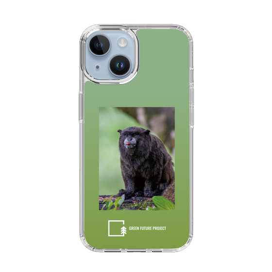 スリムプロテクションケース［ Green Future Project - Black-mantled Tamarin ］