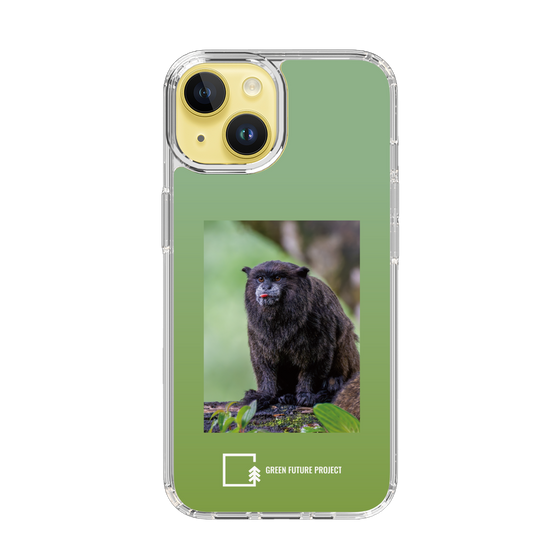 スリムプロテクションケース［ Green Future Project - Black-mantled Tamarin ］
