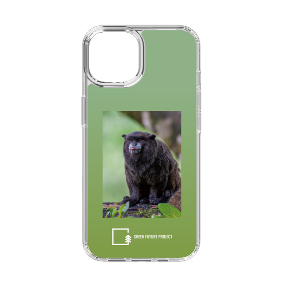 スリムプロテクションケース［ Green Future Project - Black-mantled Tamarin ］