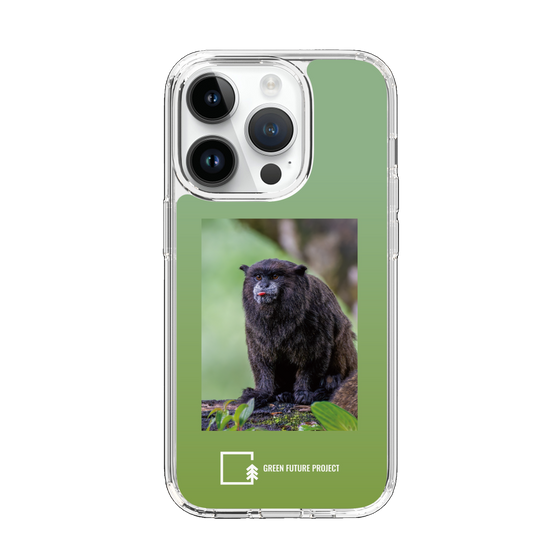 スリムプロテクションケース［ Green Future Project - Black-mantled Tamarin ］