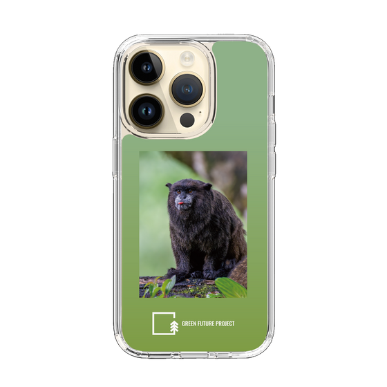 スリムプロテクションケース［ Green Future Project - Black-mantled Tamarin ］