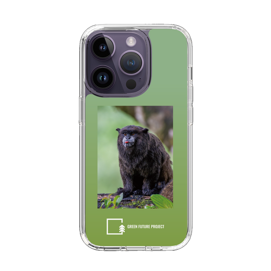 スリムプロテクションケース［ Green Future Project - Black-mantled Tamarin ］