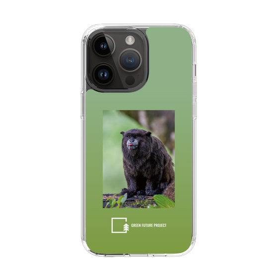 スリムプロテクションケース［ Green Future Project - Black-mantled Tamarin ］