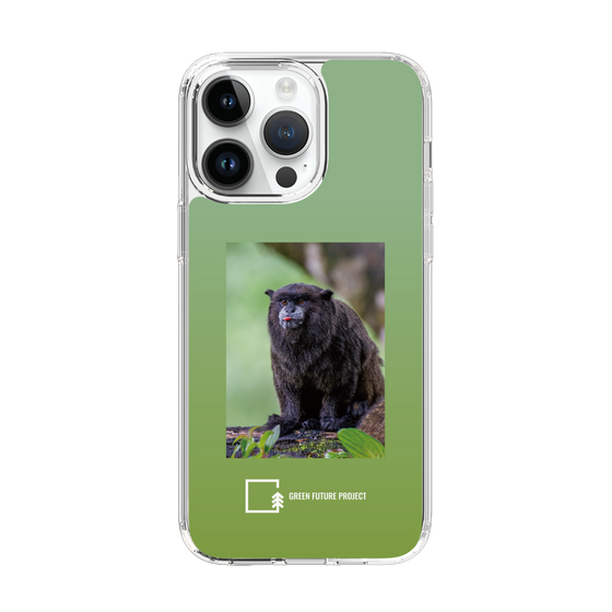 スリムプロテクションケース［ Green Future Project - Black-mantled Tamarin ］