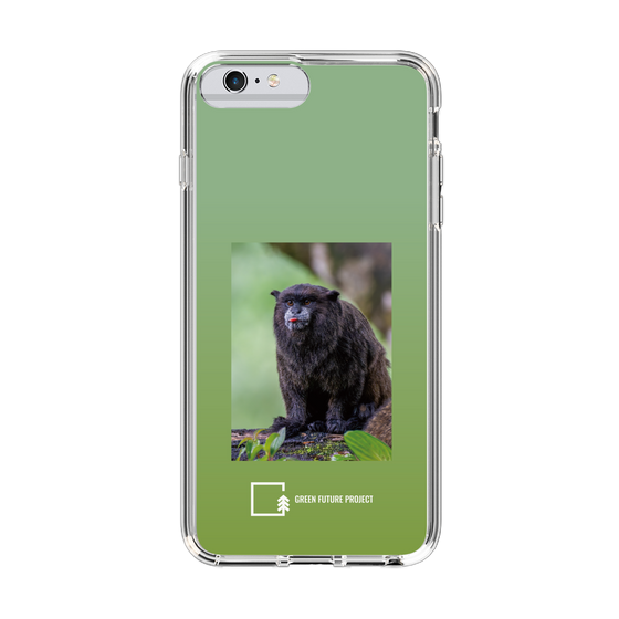 スリムプロテクションケース［ Green Future Project - Black-mantled Tamarin ］