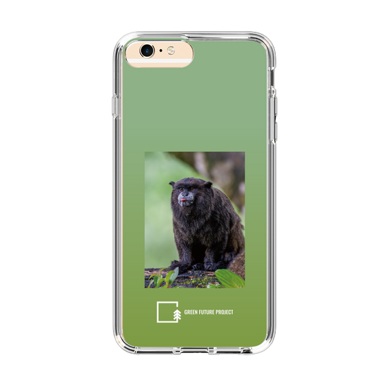 スリムプロテクションケース［ Green Future Project - Black-mantled Tamarin ］