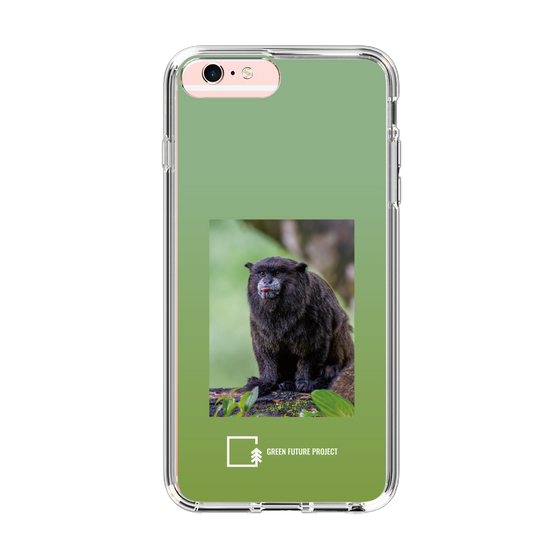 スリムプロテクションケース［ Green Future Project - Black-mantled Tamarin ］