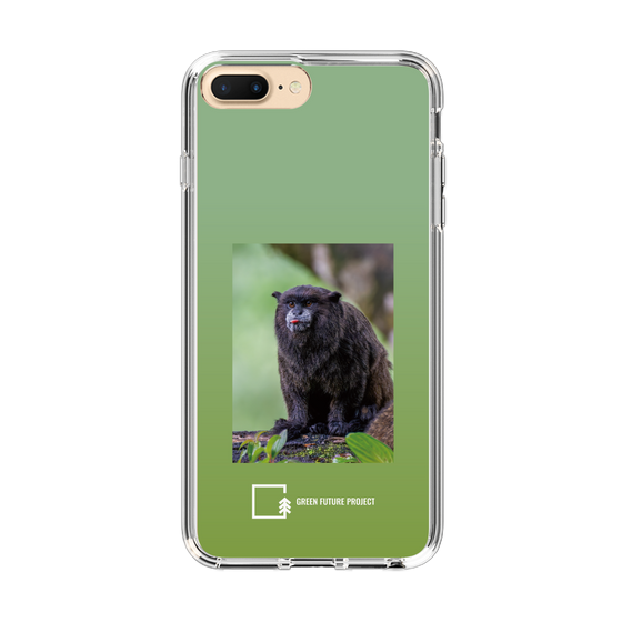スリムプロテクションケース［ Green Future Project - Black-mantled Tamarin ］