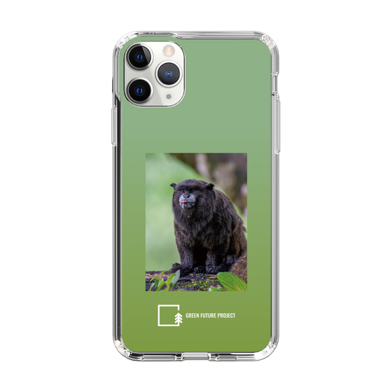 スリムプロテクションケース［ Green Future Project - Black-mantled Tamarin ］