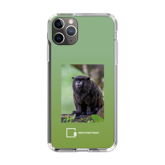 スリムプロテクションケース［ Green Future Project - Black-mantled Tamarin ］