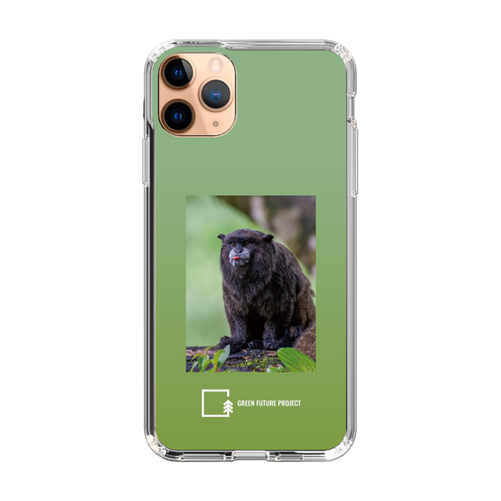 スリムプロテクションケース［ Green Future Project - Black-mantled Tamarin ］