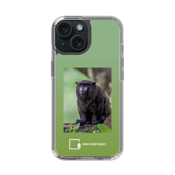 スリムプロテクションケース［ Green Future Project - Black-mantled Tamarin ］