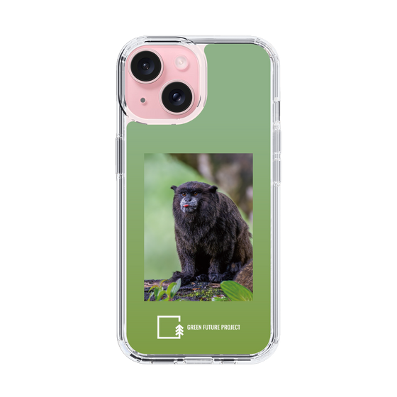 スリムプロテクションケース［ Green Future Project - Black-mantled Tamarin ］