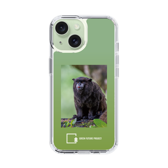 スリムプロテクションケース［ Green Future Project - Black-mantled Tamarin ］