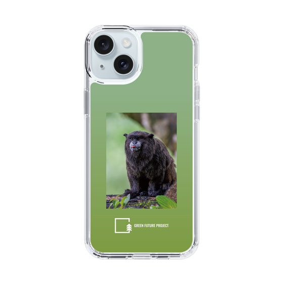 スリムプロテクションケース［ Green Future Project - Black-mantled Tamarin ］