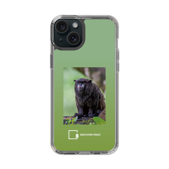 スリムプロテクションケース［ Green Future Project - Black-mantled Tamarin ］