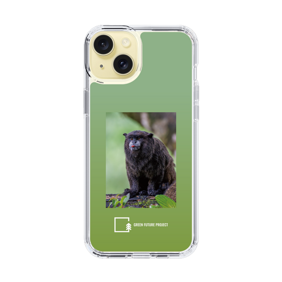 スリムプロテクションケース［ Green Future Project - Black-mantled Tamarin ］