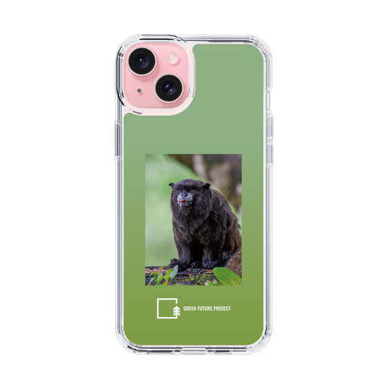 スリムプロテクションケース［ Green Future Project - Black-mantled Tamarin ］