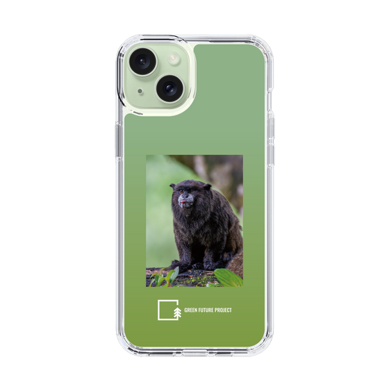 スリムプロテクションケース［ Green Future Project - Black-mantled Tamarin ］