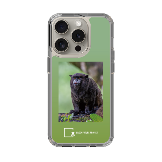 スリムプロテクションケース［ Green Future Project - Black-mantled Tamarin ］