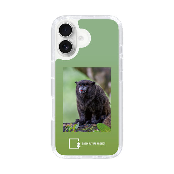 スリムプロテクションケース［ Green Future Project - Black-mantled Tamarin ］