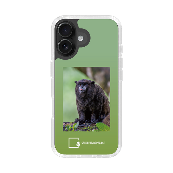 スリムプロテクションケース［ Green Future Project - Black-mantled Tamarin ］