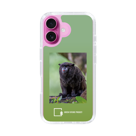 スリムプロテクションケース［ Green Future Project - Black-mantled Tamarin ］