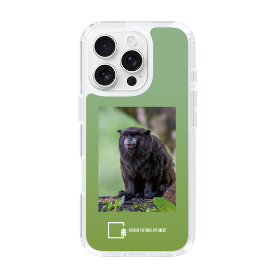 スリムプロテクションケース［ Green Future Project - Black-mantled Tamarin ］